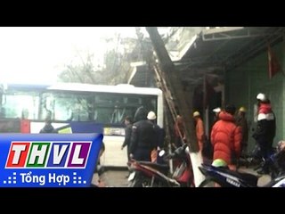 THVL | Lùi xe tông gãy cột điện tại Thái Nguyên