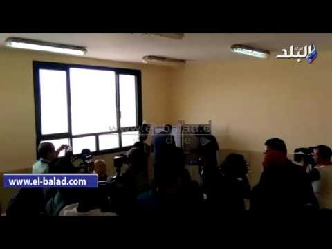 #صدى_البلد | وزير الإسكان يدلى بصوته فى الثانوية الفندقية بالشيخ زايد