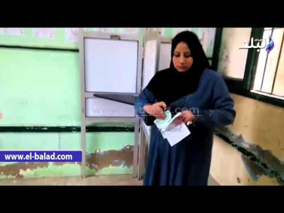 #صدى_البلد |  إقبال كثيف بعد دقائق من فتح اللجان بمنطقة الجلاتمة بمنشأة القناطر