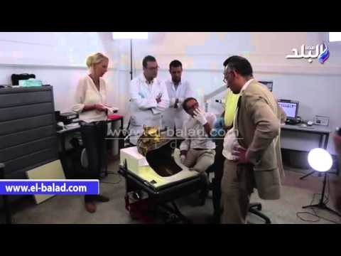 #صدى_البلد | أعمال ترميم قناع توت عنخ آمون بالمتحف المصرى