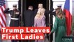 Watch:  Trump Leaves First Ladies Hanging Outside White House During Czech Leader’s Visit