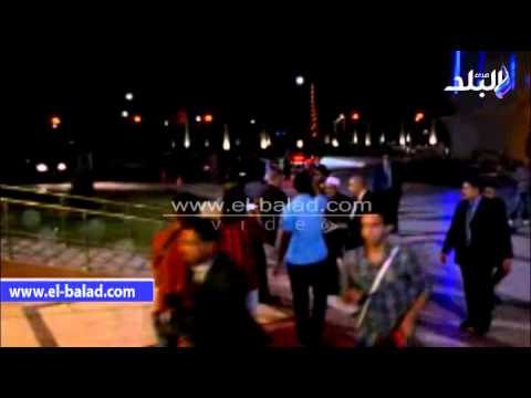 صدى البلد | وصول زكي بدر وأبو الغيط وعرب وسلماوي وعبد العزيز عزاء الغيطاني