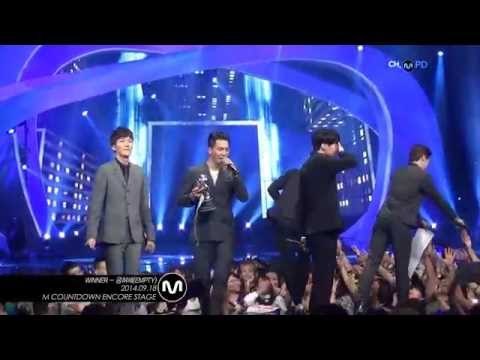 [MPD/직캠] 140918 WINNER - 공허해(EMPTY) 1위 앵콜공연