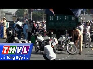 THVL | 4 người bị thương sau vụ xe ben tông nhiều xe máy tại TP.HCM