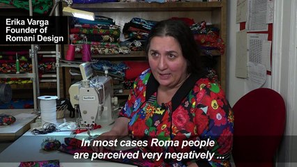Romani designer in Hungary fights prejudice with fashion