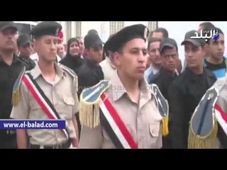 صدى البلد |  الاف المشيعون بالدقهلية يودعون "السواح "شهيد سيناء