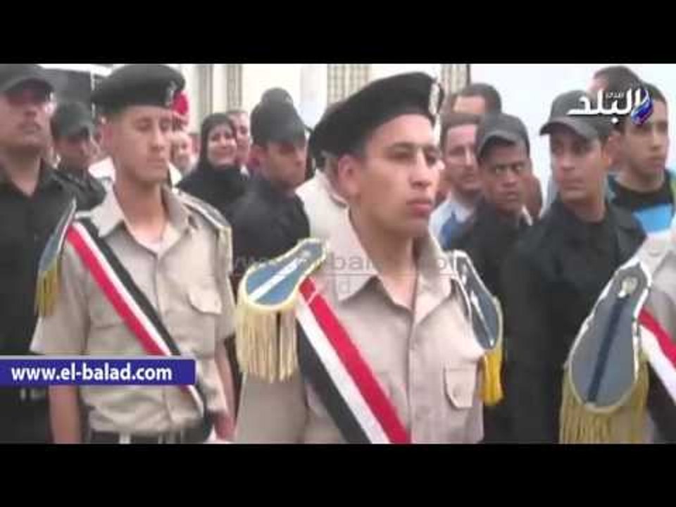 صدى البلد |  الاف المشيعون بالدقهلية يودعون "السواح "شهيد سيناء