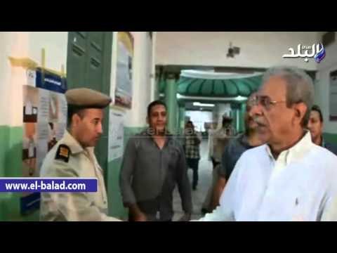 صدى البلد | محافظ المنيا يتابع العملية الانتخابية بلجنة الثانوية العسكرية