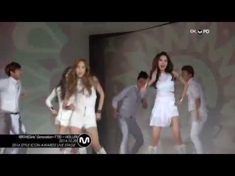 [MPD/직캠] 141028 |2014 SIA| Girls' Generation-TTS - HOLLER