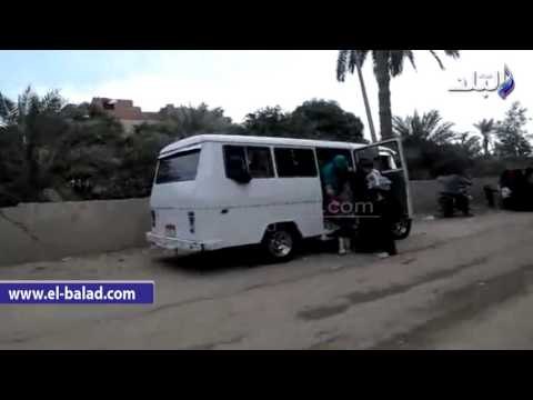 صدى البلد | مرشح بكرداسة ينقل الناخبين الي اللجان الانتخابية للتصويت