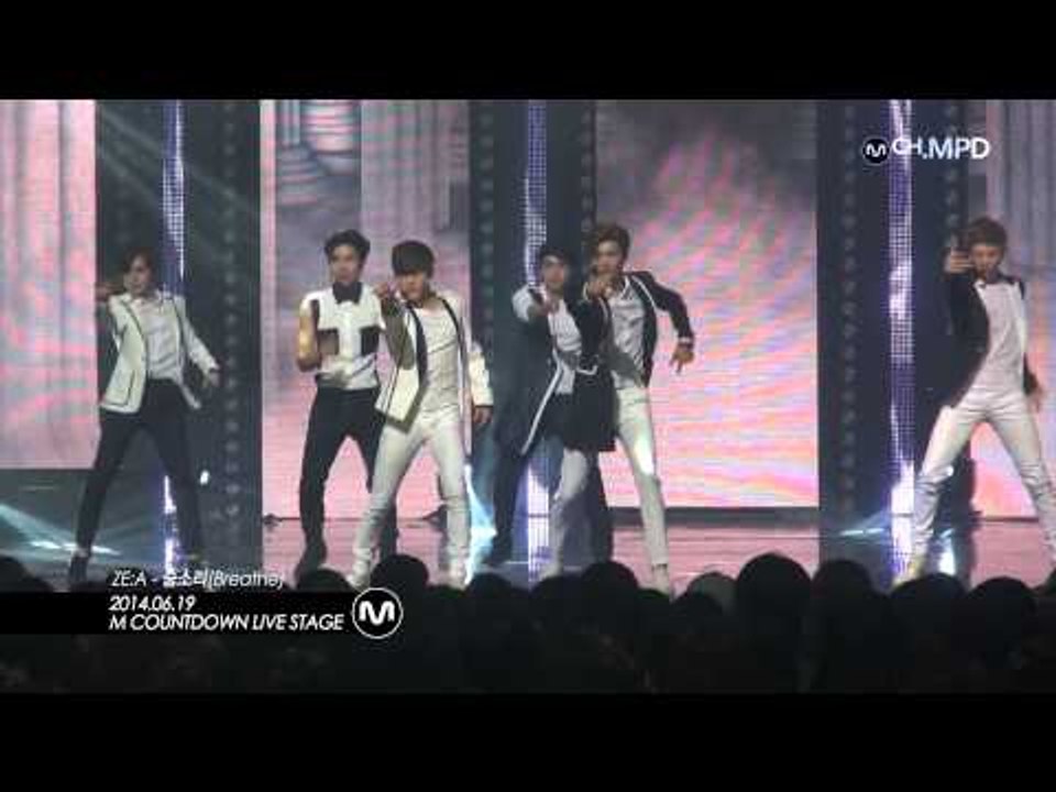[MPD/직캠] 140619 제국의 아이들 ZE:A - 숨소리(Breathe)  / full shot.ver