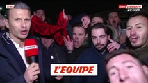 La joie des supporters de Rennes - Foot - C3