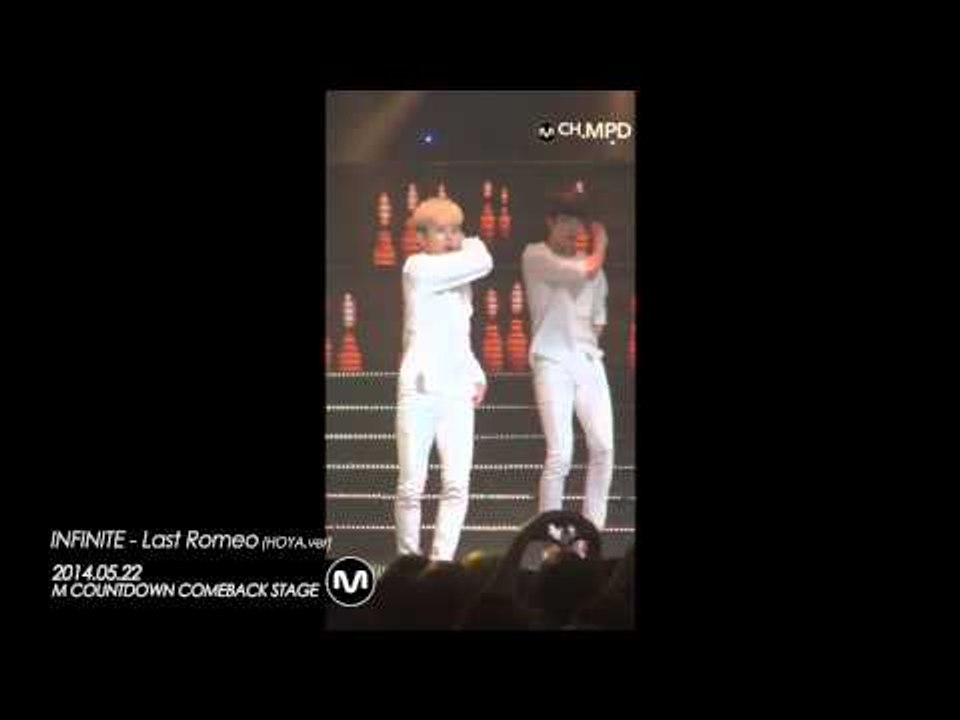 [MPD/직캠] 140522 INFINITE(HOYA.ver) Last Romeo