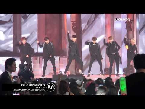 [MPD/직캠] 140724 EXO-K - 중독(OVERDOSE)