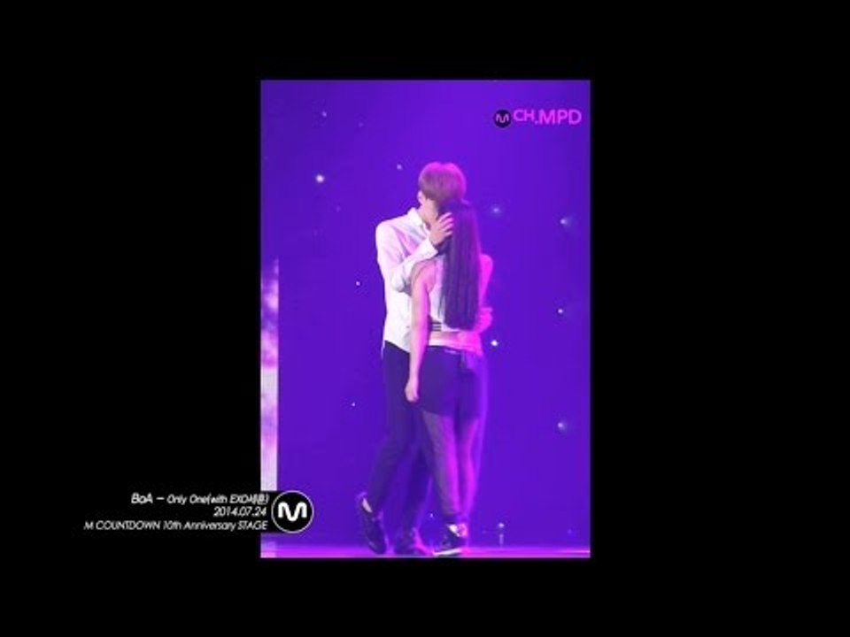 [MPD/직캠] 140724 BoA with EXO세훈(SEHUN) - Only One