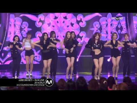 [MPD/직캠] 140821 SECRET - I'M IN LOVE