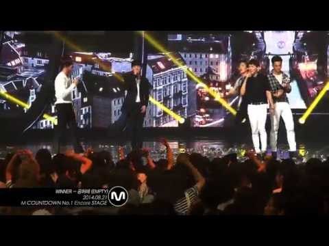 [MPD/직캠] 140821WINNER - 공허해(EMPTY) 1위 앵콜공연
