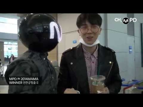 [MPD in 2014MAMA] 141201 WINNER 인천공항 출국
