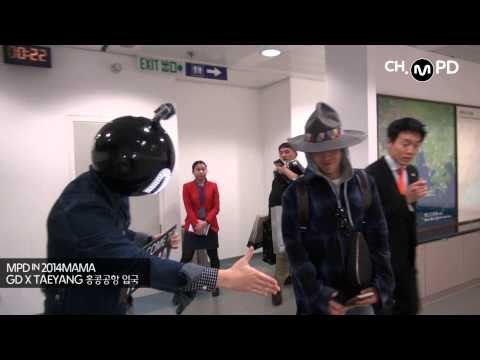 [MPD in 2014MAMA] 141201 GD&Tae-Yang, welcome to Hong Kong for 2014 MAMA