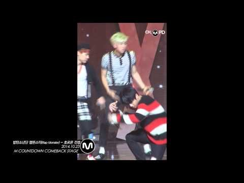 [MPD/직캠] 141023 방탄소년단 랩몬스터(Rap Monster) - 호르몬 전쟁(War of hormone)