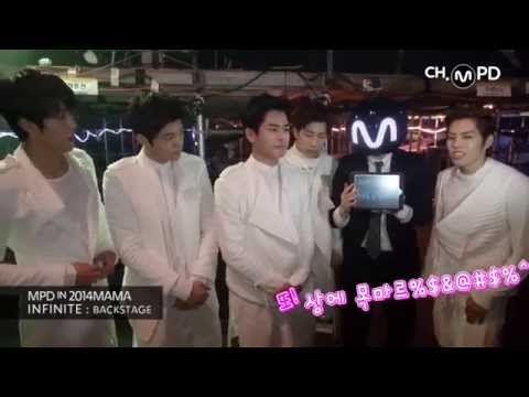 [MPD in 2014MAMA] BACKSTAGE with INFINITE 수상을 축하하며~