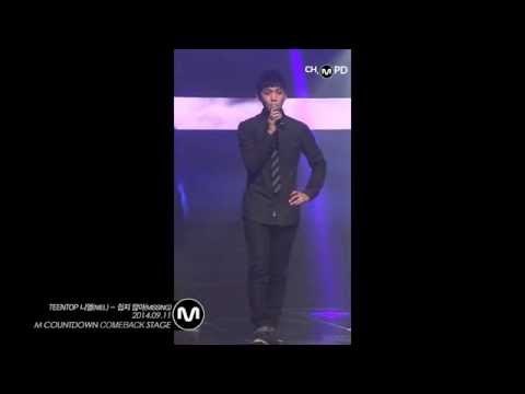 [MPD/직캠] 140911 TEENTOP 니엘(NIEL) - 쉽지 않아(Missing)