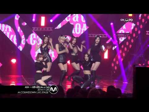 [MPD/직캠] 141120 AOA - 사뿐사뿐(Like a Cat)