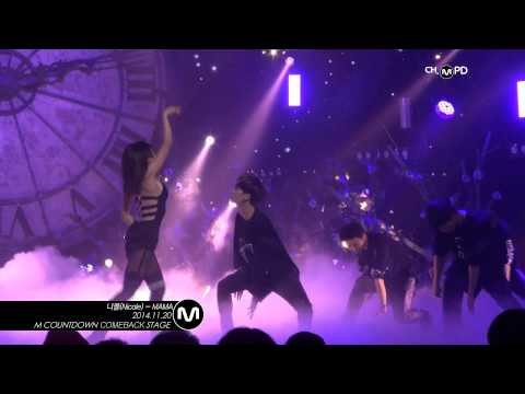 [MPD/직캠] 141120 니콜(Nicole) - MAMA