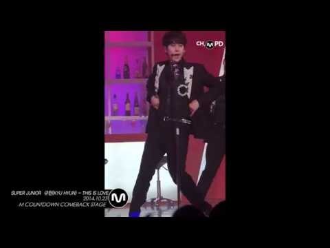 [MPD/직캠] 141023 SUPER JUNIOR 규현(Kyu Hyun) - This Is Love