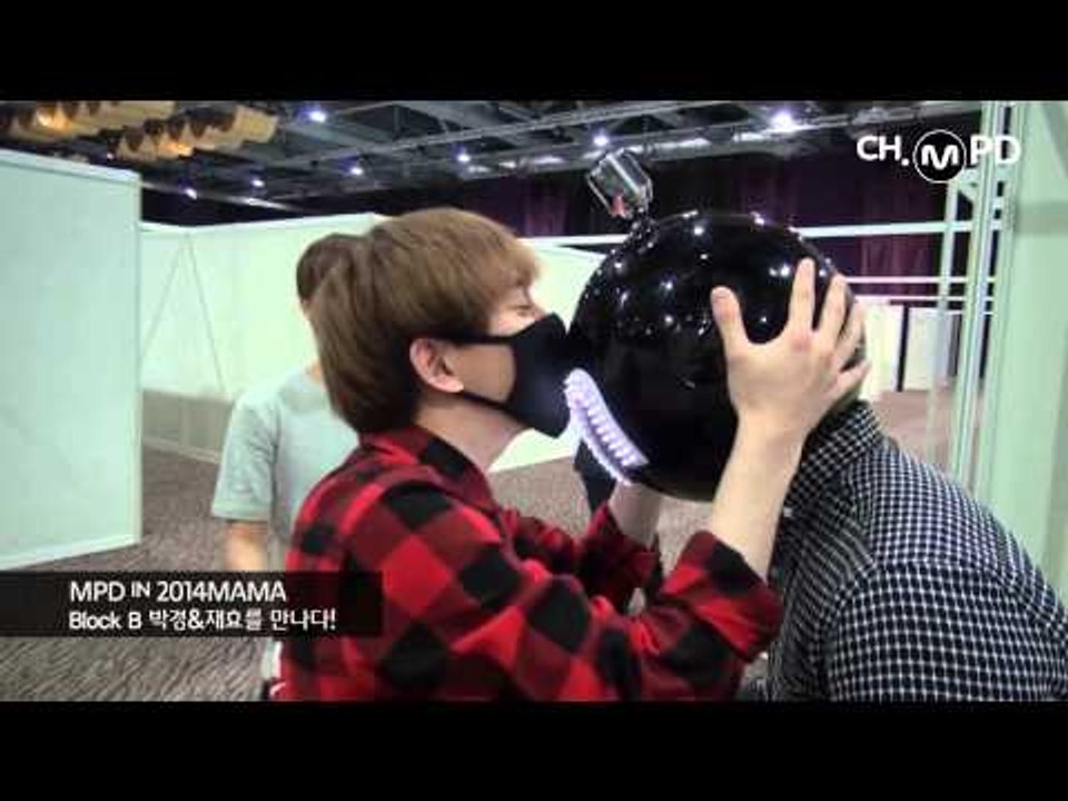 [MPD in 2014MAMA] 141201 Block B Park Kyung & Jae Hyo met MPD