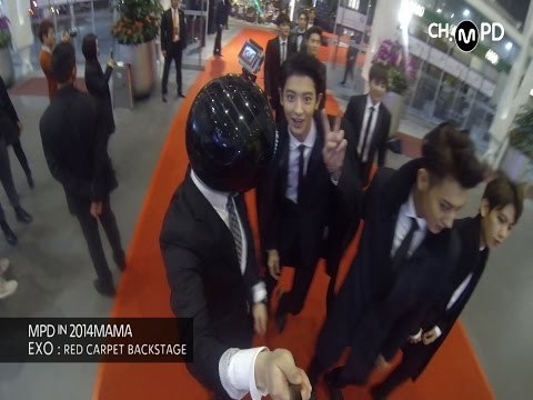 [MPD in 2014MAMA] 141203 EXO : RED CARPET BACKSTAGE