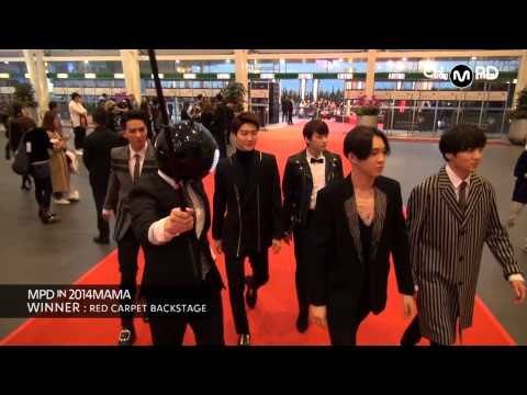 [MPD in 2014MAMA] 141203 WINNER : RED CARPET BACKSTAGE