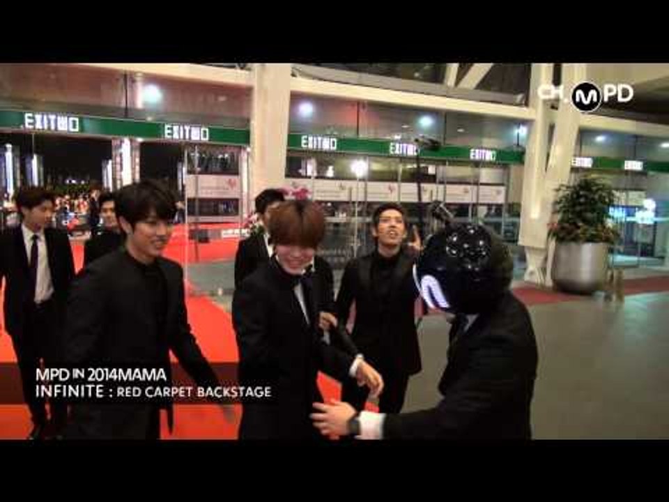 [MPD in 2014MAMA] 141203 INFINITE : RED CARPET BACKSTAGE