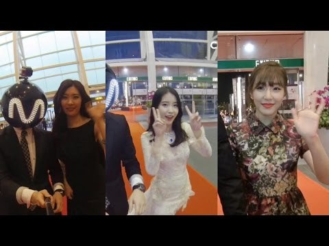 [MPD in 2014MAMA] 141203 Sunmi&IU&Tiffany : RED CARPET BACKSTAGE