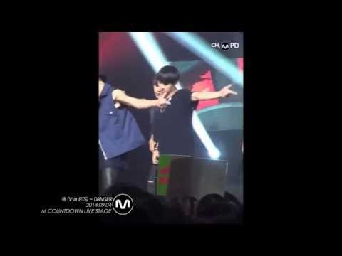 [MPD/직캠] 140904 방탄소년단 뷔(V in BTS) - DANGER