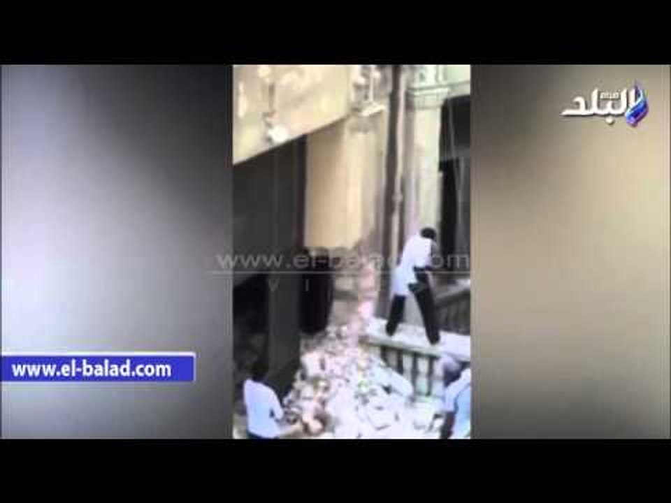 صدى البلد | بدء هدم فيلا "شيكوريل" التاريخية بالإسكندرية لبناء برج سكني
