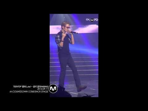 [MPD/직캠] 140911 TEENTOP 엘조(L.Joe) - 쉽지 않아(Missing)