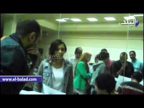 صدى البلد | كارمن سليمان فى بروفات الموسيقي العربية