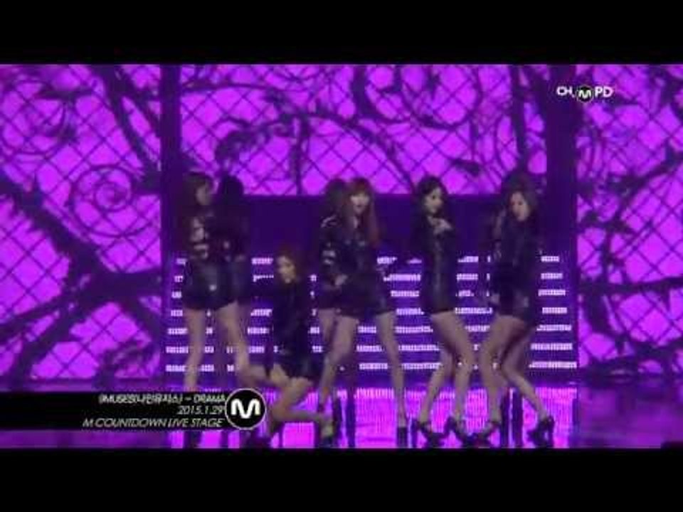 [MPD/직캠] 150129 9MUSES(나인뮤지스) - DRAMA(드라마)