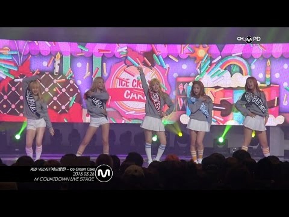 [MPD직캠] 레드벨벳 직캠 Ice Cream Cake RED VELVET Fancam Mnet MCOUNTDOWN 150326