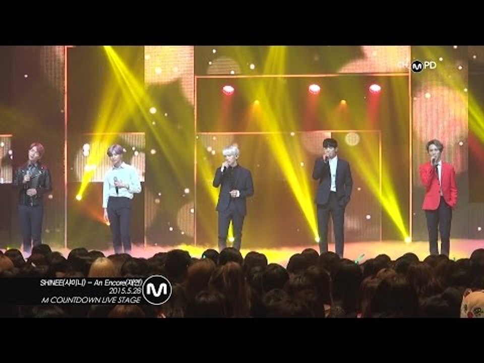 [MPD직캠] 샤이니 직캠 재연 An Encore SHINee Fancam Mnet MCOUNTDOWN 150528