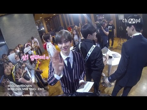 엑소 컴백 미니팬미팅 EXO MINI FAN MEETING Mnet MCOUNTDOWN 150604
