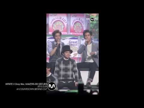[MPD직캠] 인피니트 H 비하인드 컷 예뻐 Pretty INFINITE H Behind cut Mnet MCOUNTDOWN 150205