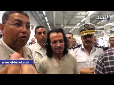 صدى البلد | وزير الآثار يصل المتحف الكبير بصحبة المطرب العالمي ياني