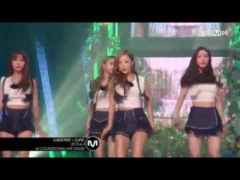 [MPD직캠] 카라 직캠 CUPID KARA Fancam Mnet MCOUNTDOWN 150604