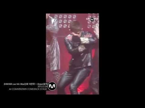 [MPD직캠] 신화 이민우 직캠 표적 Sniper SHINHWA Lee Min Woo Fancam Mnet MCOUNTDOWN 150226