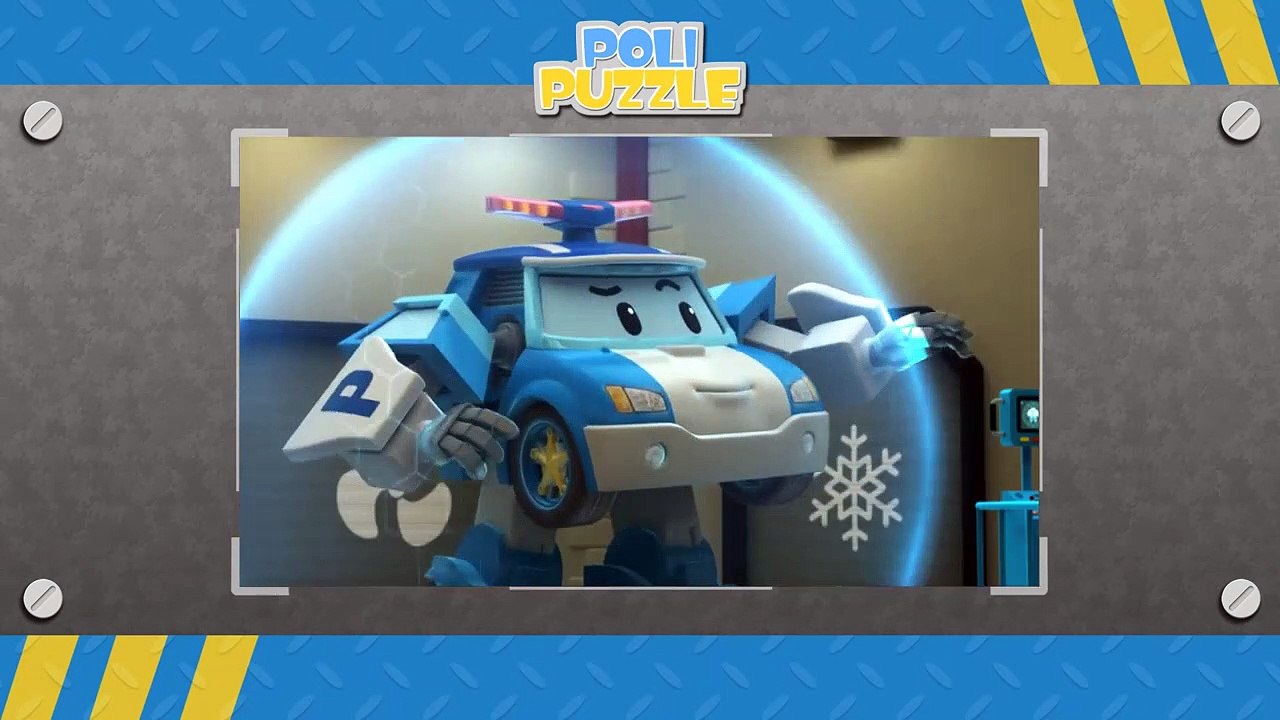 POLI PUZZLE Series 07.Poli_Micky | Robocar Poli Special