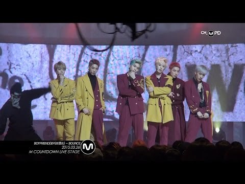 [MPD직캠] 보이프렌드 직캠 Bounce Boyfiend Fancam Mnet MCOUNTDOWN 50326