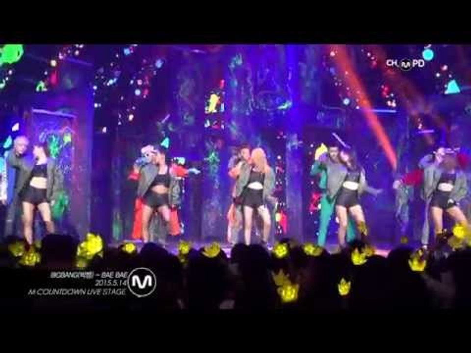 [MPD 직캠] 빅뱅 직캠 BAE BAE BIGBANG Fancam Mnet MCOUNTDOWN 150514