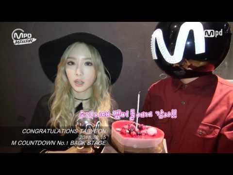 No.1 Tae-yeon of Girl's generation 1위 축하!! 태연 소녀시대 151015